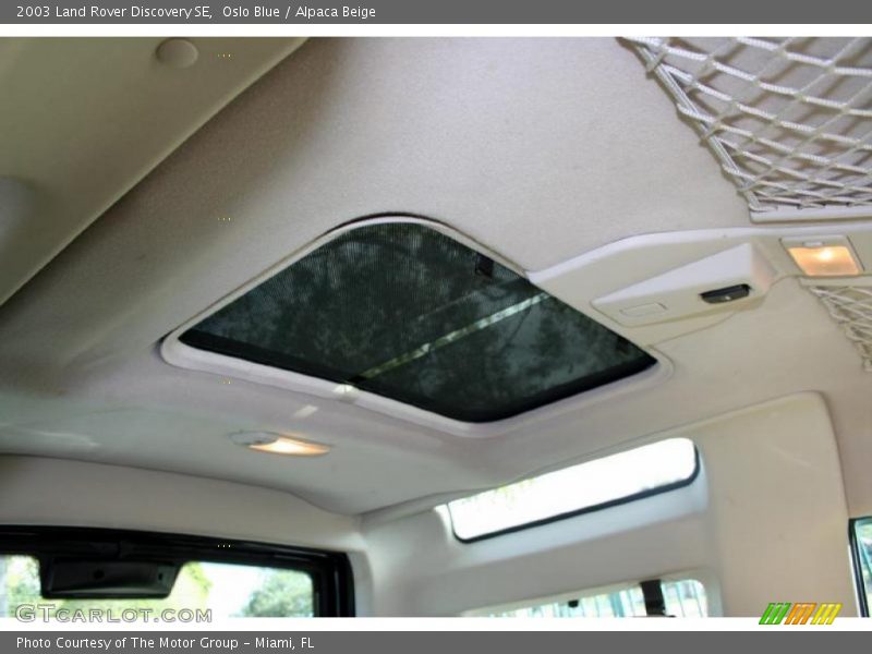 Oslo Blue / Alpaca Beige 2003 Land Rover Discovery SE