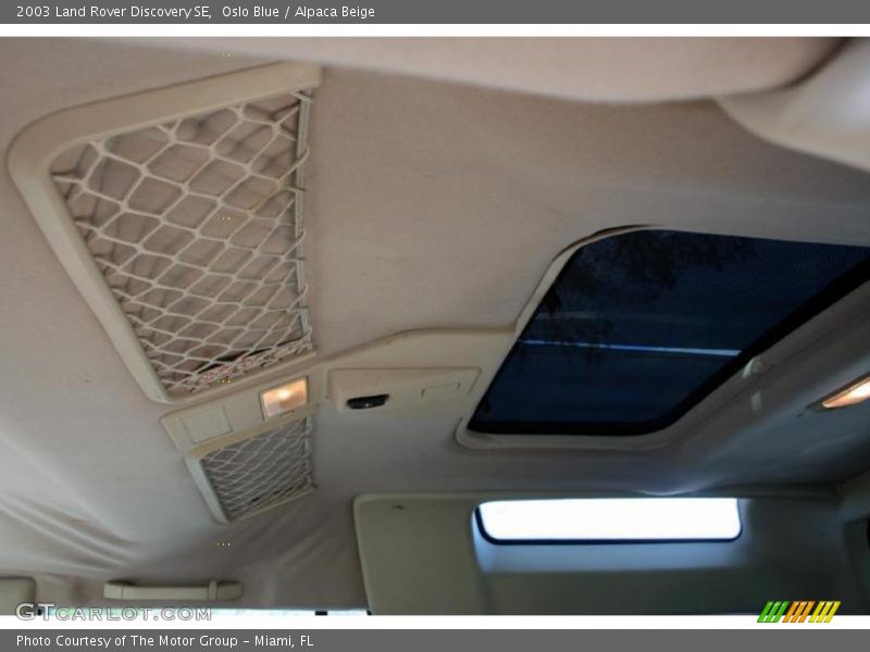 Oslo Blue / Alpaca Beige 2003 Land Rover Discovery SE