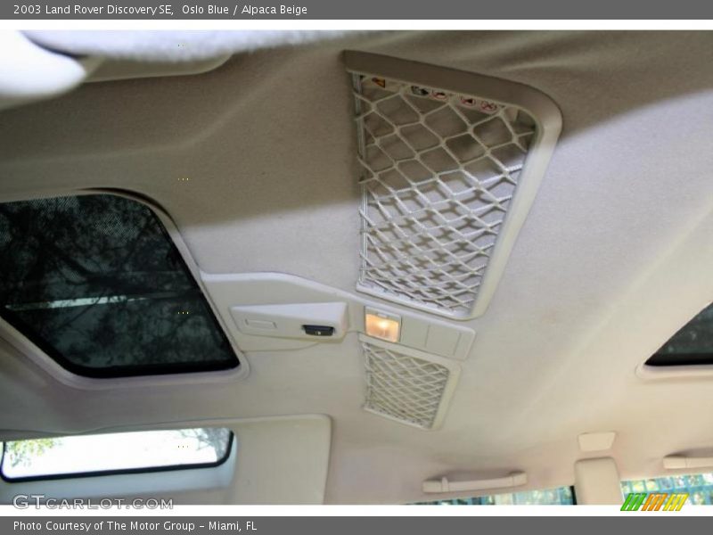 Oslo Blue / Alpaca Beige 2003 Land Rover Discovery SE