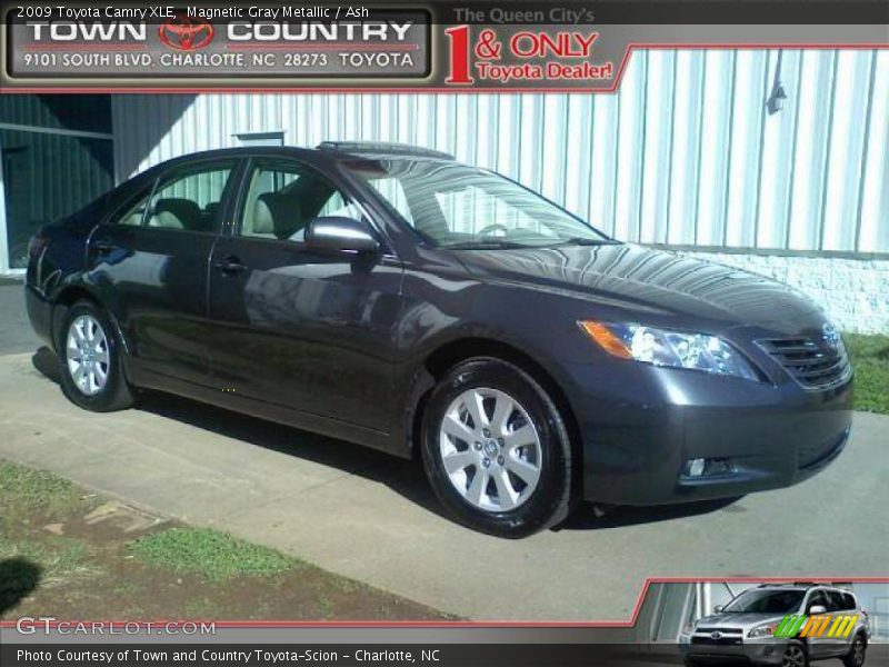 Magnetic Gray Metallic / Ash 2009 Toyota Camry XLE