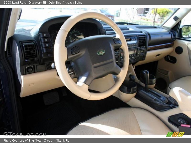 Oslo Blue / Alpaca Beige 2003 Land Rover Discovery SE
