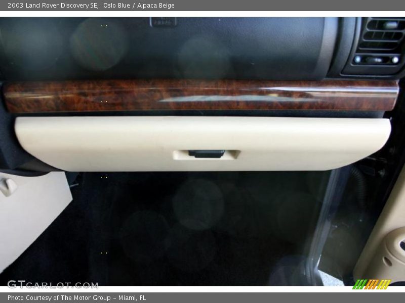 Oslo Blue / Alpaca Beige 2003 Land Rover Discovery SE