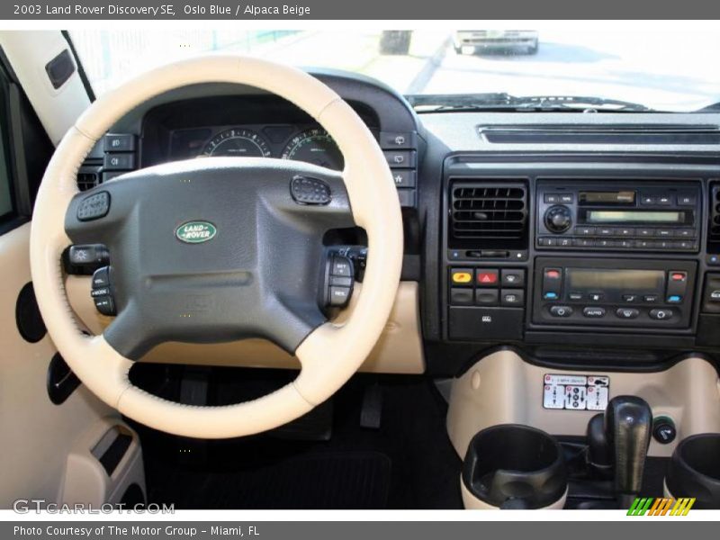 Oslo Blue / Alpaca Beige 2003 Land Rover Discovery SE