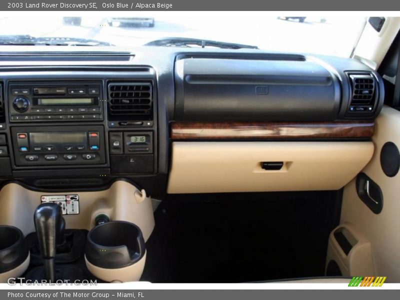 Oslo Blue / Alpaca Beige 2003 Land Rover Discovery SE