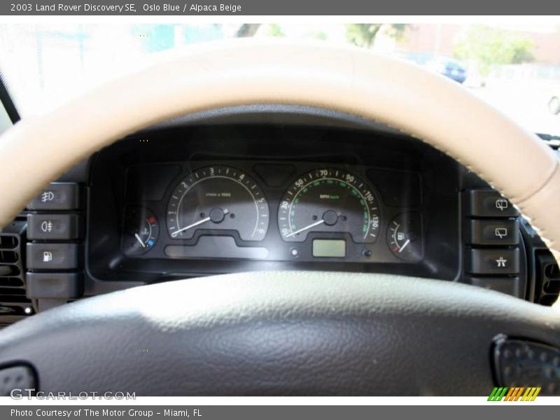 Oslo Blue / Alpaca Beige 2003 Land Rover Discovery SE