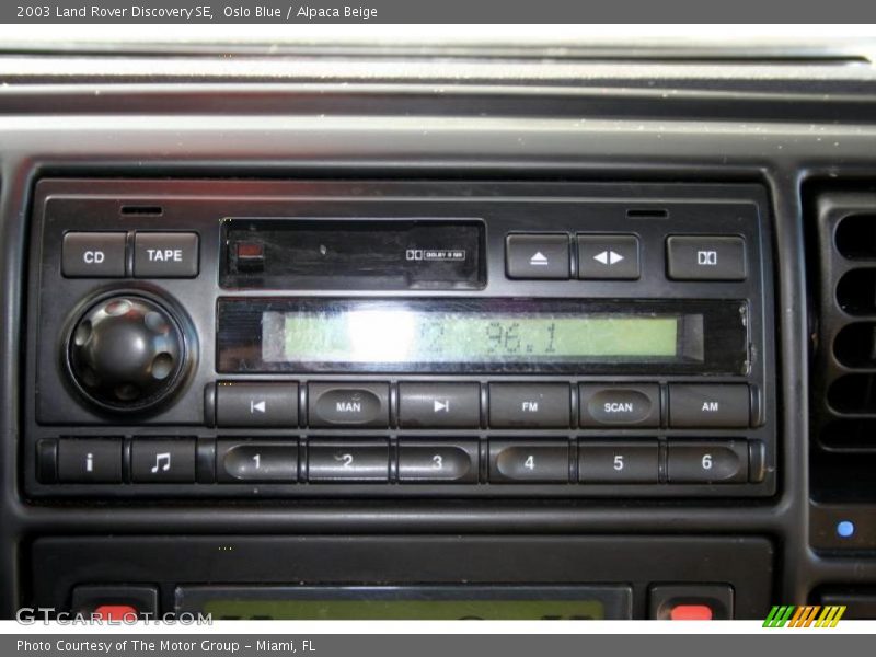 Oslo Blue / Alpaca Beige 2003 Land Rover Discovery SE