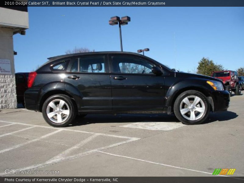 Brilliant Black Crystal Pearl / Dark Slate Gray/Medium Graystone 2010 Dodge Caliber SXT