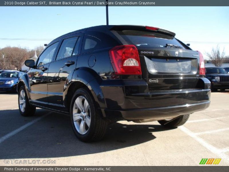 Brilliant Black Crystal Pearl / Dark Slate Gray/Medium Graystone 2010 Dodge Caliber SXT