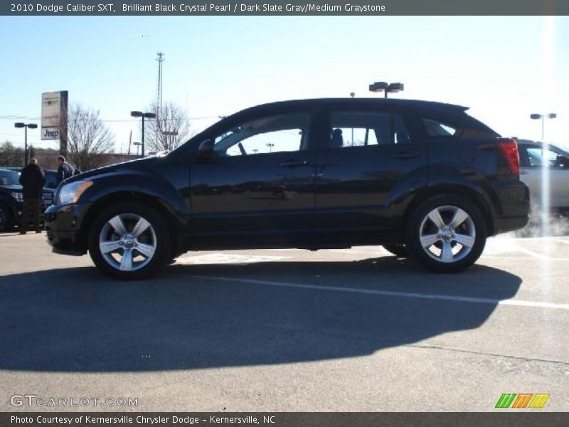 Brilliant Black Crystal Pearl / Dark Slate Gray/Medium Graystone 2010 Dodge Caliber SXT