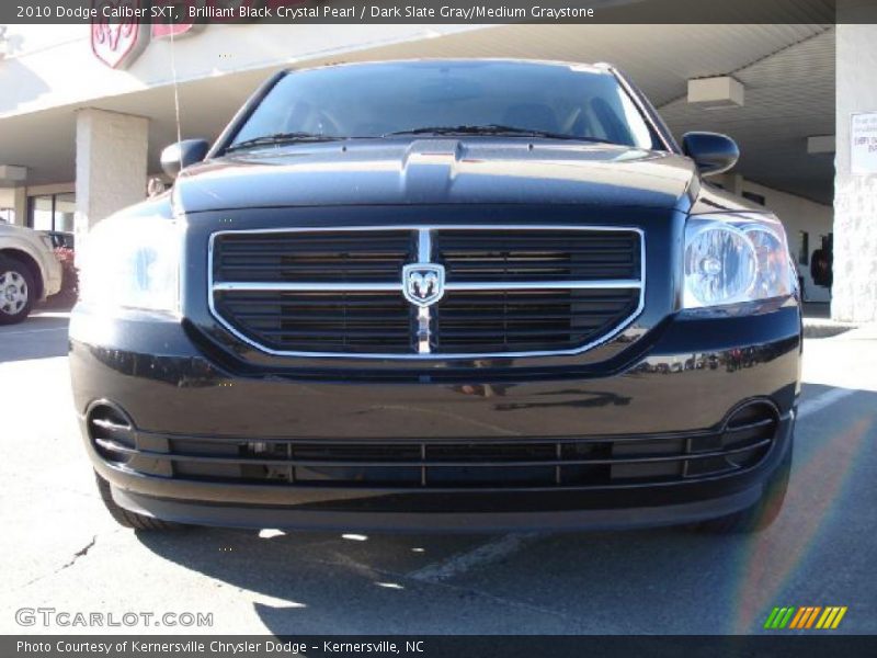 Brilliant Black Crystal Pearl / Dark Slate Gray/Medium Graystone 2010 Dodge Caliber SXT