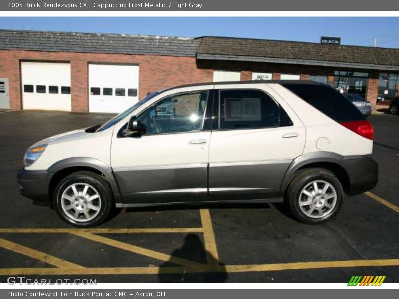 Cappuccino Frost Metallic / Light Gray 2005 Buick Rendezvous CX