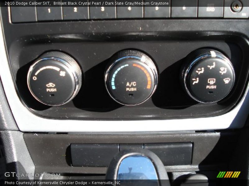 Brilliant Black Crystal Pearl / Dark Slate Gray/Medium Graystone 2010 Dodge Caliber SXT