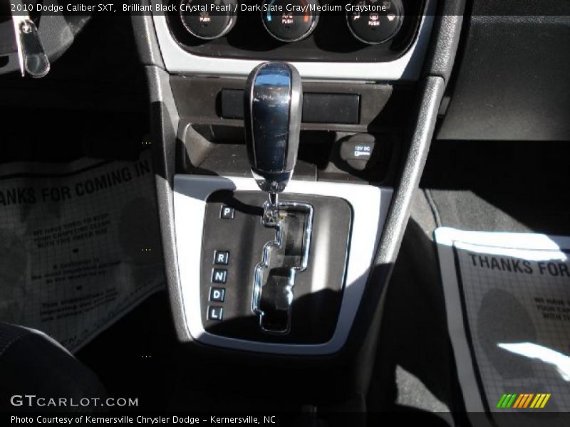 Brilliant Black Crystal Pearl / Dark Slate Gray/Medium Graystone 2010 Dodge Caliber SXT