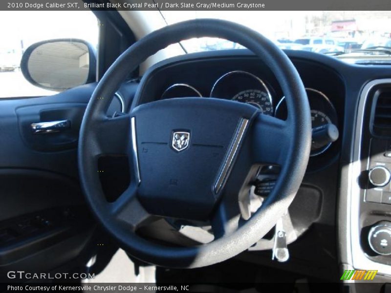 Brilliant Black Crystal Pearl / Dark Slate Gray/Medium Graystone 2010 Dodge Caliber SXT
