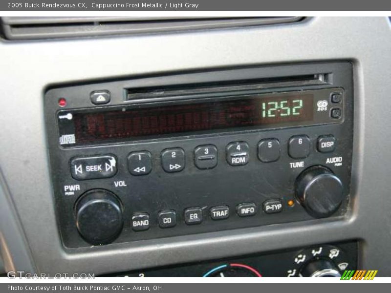 Cappuccino Frost Metallic / Light Gray 2005 Buick Rendezvous CX