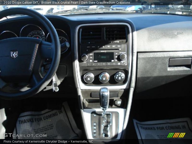 Brilliant Black Crystal Pearl / Dark Slate Gray/Medium Graystone 2010 Dodge Caliber SXT