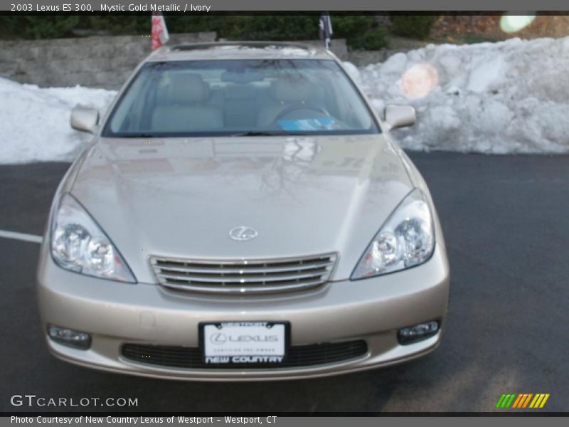 Mystic Gold Metallic / Ivory 2003 Lexus ES 300
