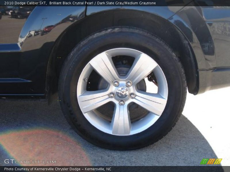 Brilliant Black Crystal Pearl / Dark Slate Gray/Medium Graystone 2010 Dodge Caliber SXT
