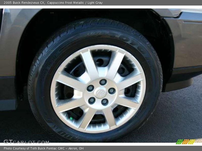 Cappuccino Frost Metallic / Light Gray 2005 Buick Rendezvous CX