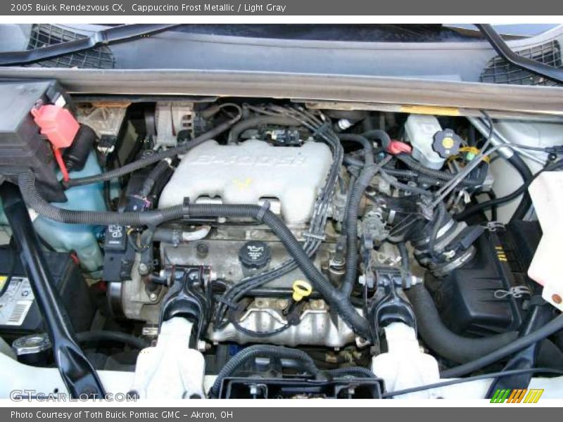 Cappuccino Frost Metallic / Light Gray 2005 Buick Rendezvous CX