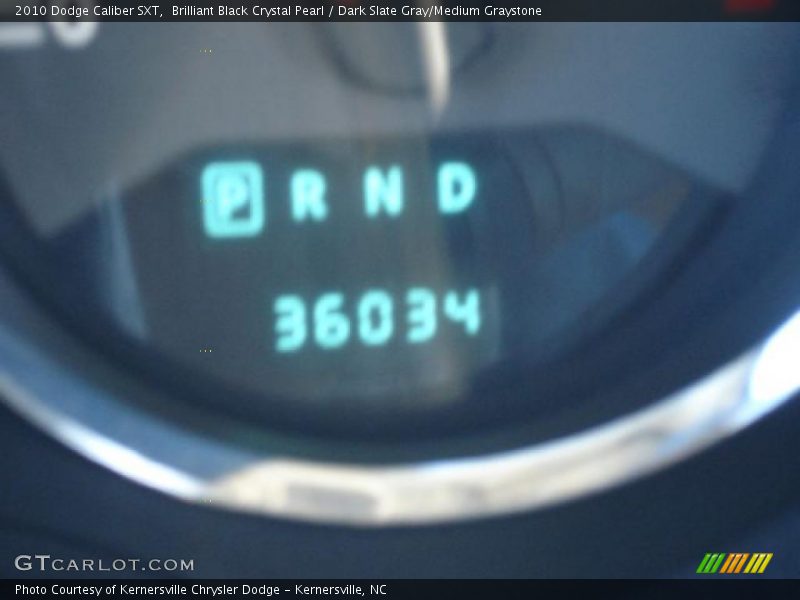 Brilliant Black Crystal Pearl / Dark Slate Gray/Medium Graystone 2010 Dodge Caliber SXT