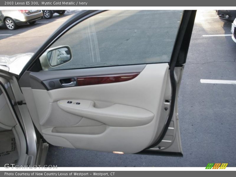 Mystic Gold Metallic / Ivory 2003 Lexus ES 300