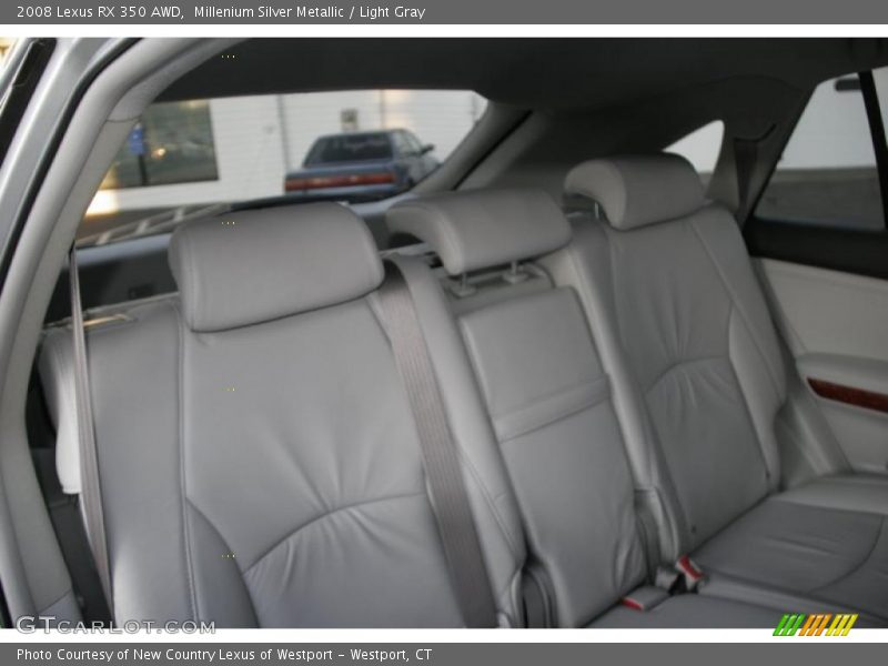 Millenium Silver Metallic / Light Gray 2008 Lexus RX 350 AWD