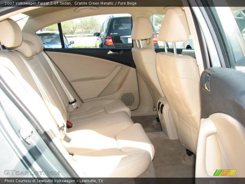 Granite Green Metallic / Pure Beige 2007 Volkswagen Passat 2.0T Sedan