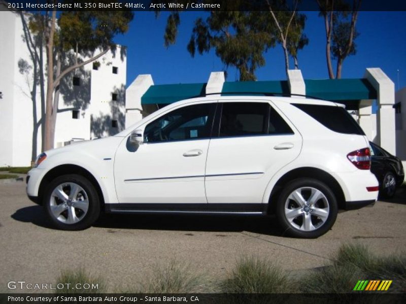 Arctic White / Cashmere 2011 Mercedes-Benz ML 350 BlueTEC 4Matic