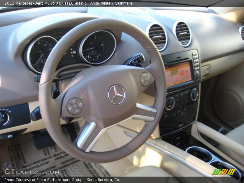 Arctic White / Cashmere 2011 Mercedes-Benz ML 350 BlueTEC 4Matic