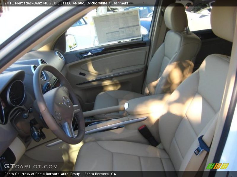 Arctic White / Cashmere 2011 Mercedes-Benz ML 350 BlueTEC 4Matic