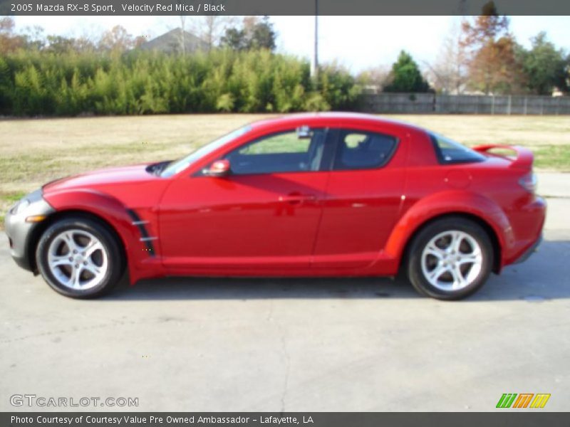 Velocity Red Mica / Black 2005 Mazda RX-8 Sport