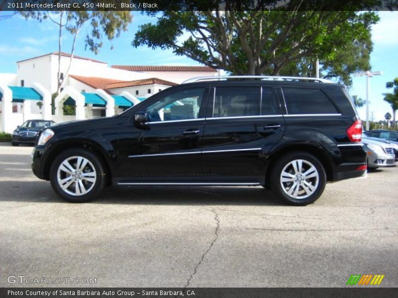 Black / Black 2011 Mercedes-Benz GL 450 4Matic