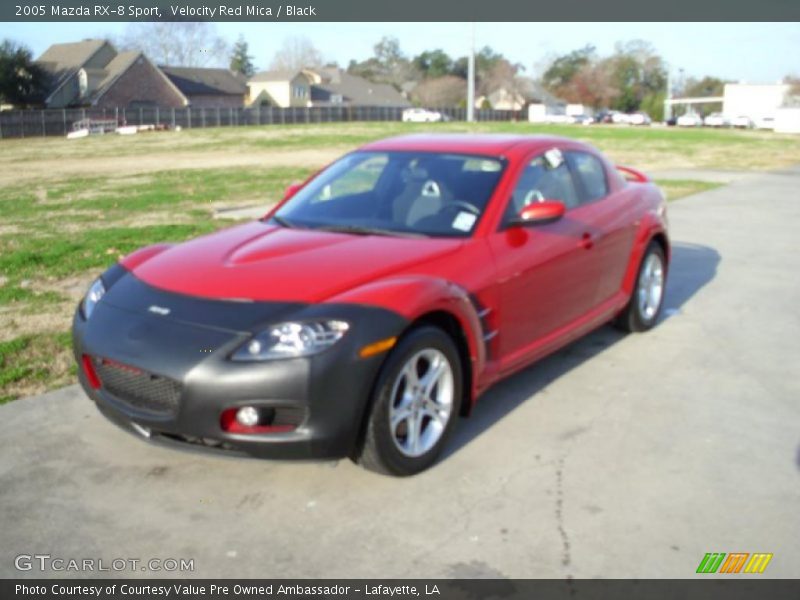 Velocity Red Mica / Black 2005 Mazda RX-8 Sport