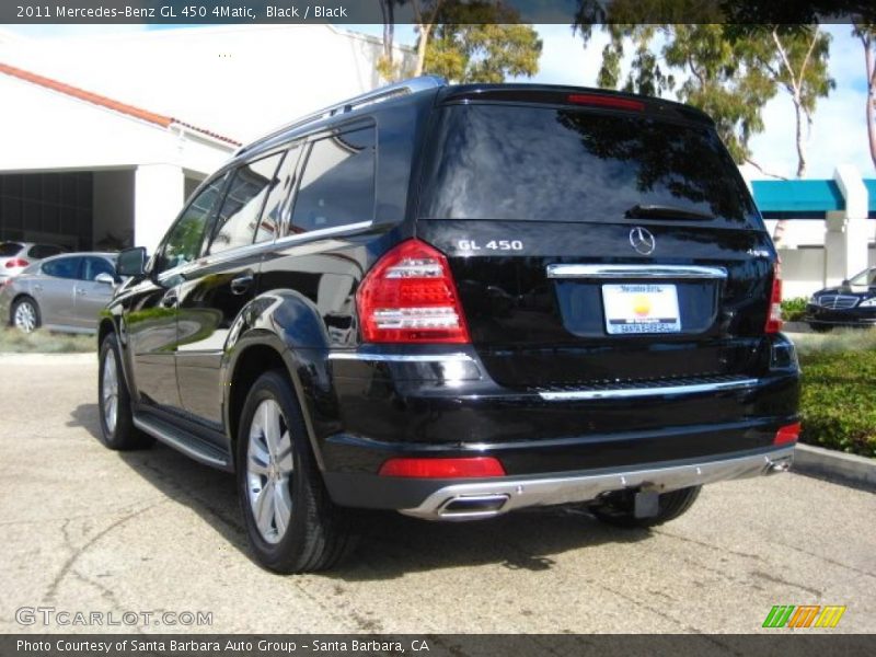 Black / Black 2011 Mercedes-Benz GL 450 4Matic