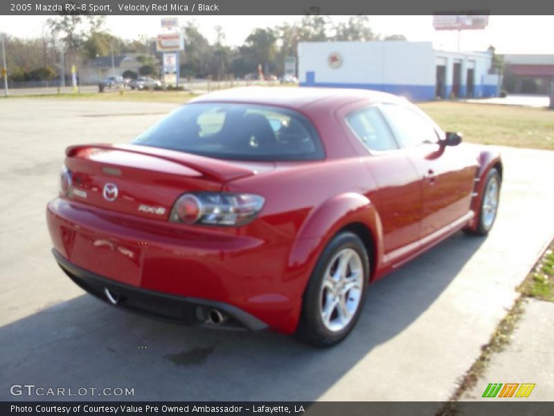 Velocity Red Mica / Black 2005 Mazda RX-8 Sport