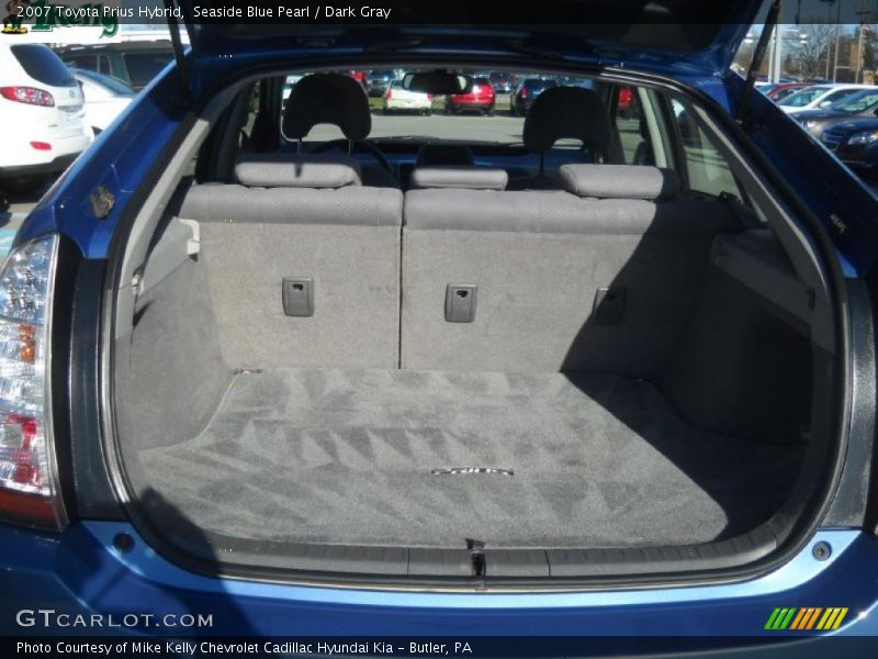Seaside Blue Pearl / Dark Gray 2007 Toyota Prius Hybrid