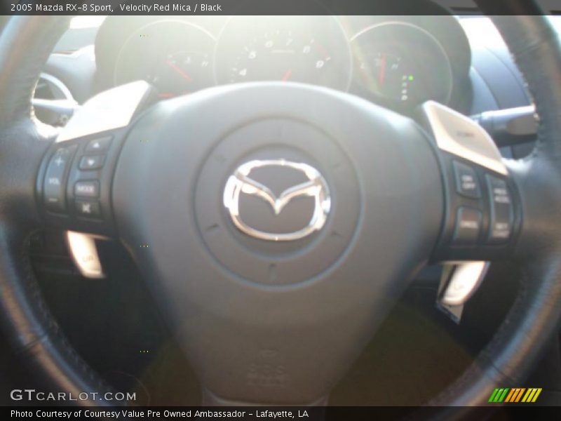Velocity Red Mica / Black 2005 Mazda RX-8 Sport