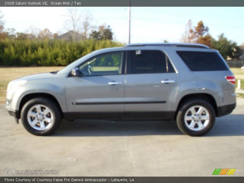 Ocean Mist / Tan 2008 Saturn Outlook XE