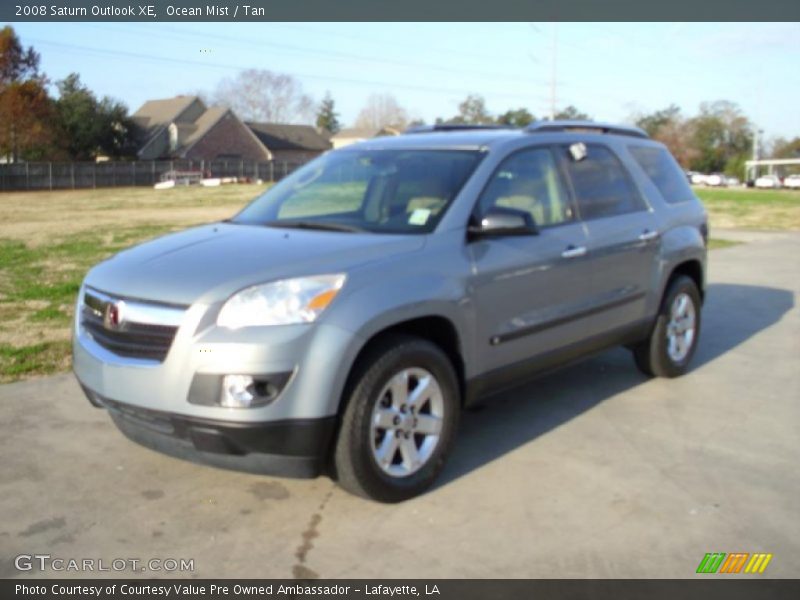 Ocean Mist / Tan 2008 Saturn Outlook XE