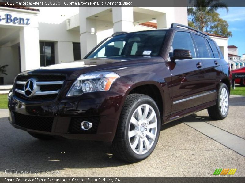 Cuprite Brown Metallic / Almond/Black 2011 Mercedes-Benz GLK 350