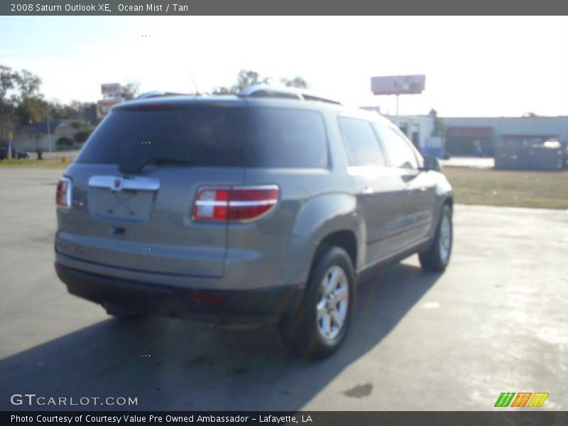 Ocean Mist / Tan 2008 Saturn Outlook XE
