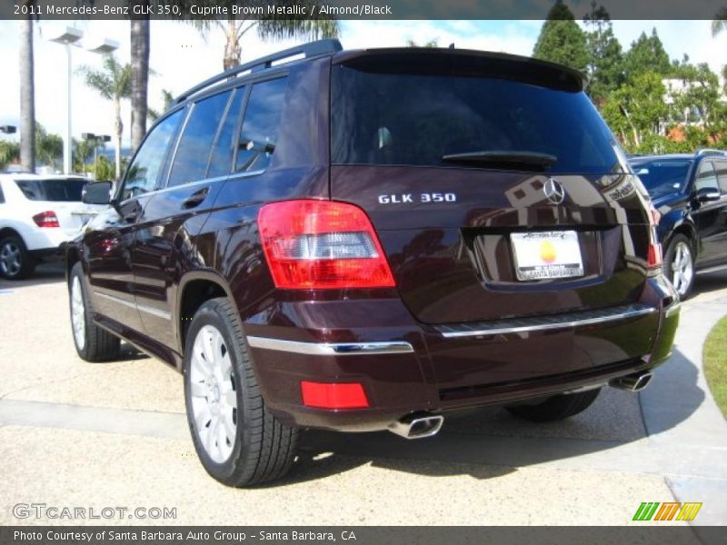 Cuprite Brown Metallic / Almond/Black 2011 Mercedes-Benz GLK 350