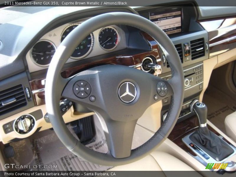 Cuprite Brown Metallic / Almond/Black 2011 Mercedes-Benz GLK 350