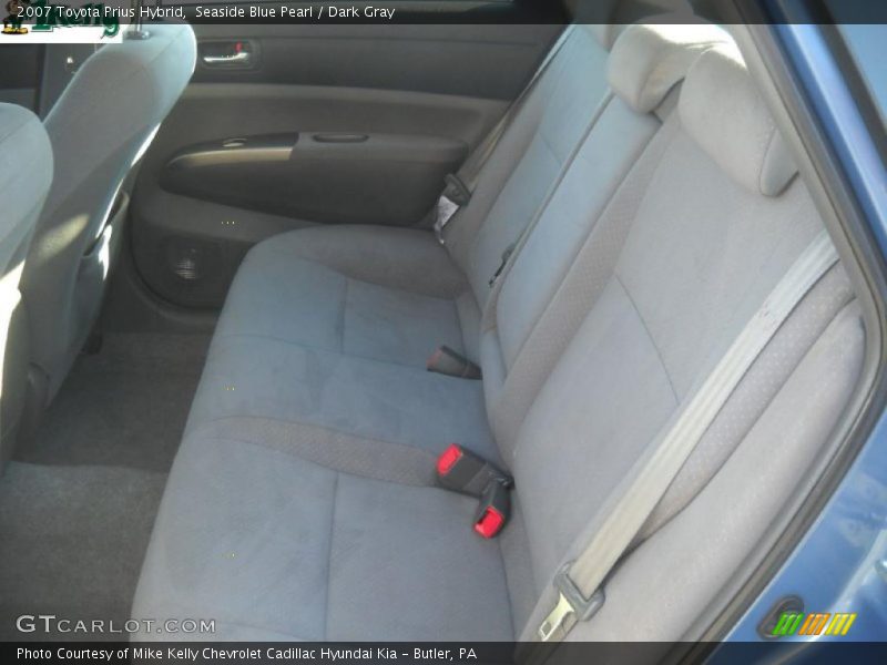 Seaside Blue Pearl / Dark Gray 2007 Toyota Prius Hybrid