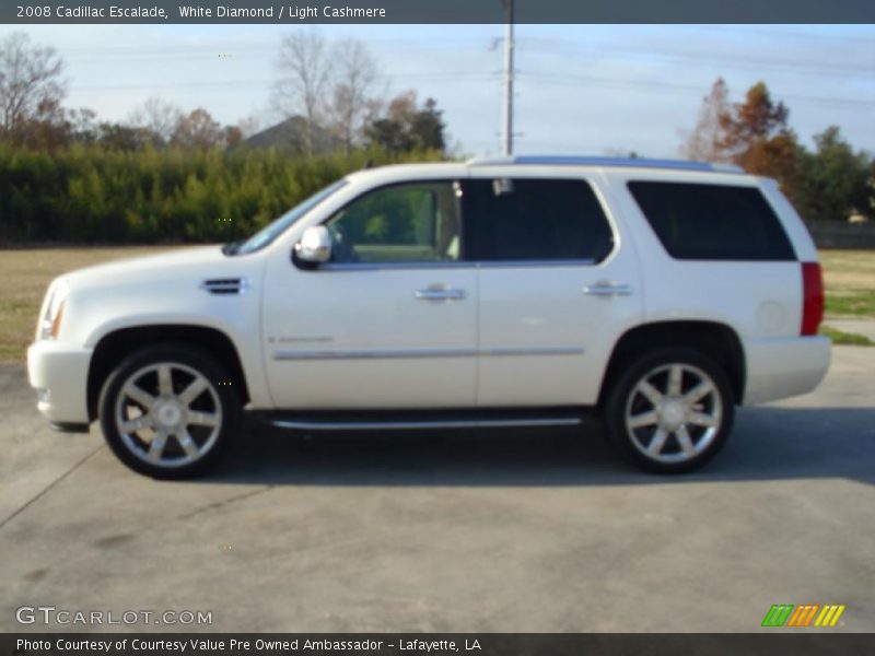 White Diamond / Light Cashmere 2008 Cadillac Escalade