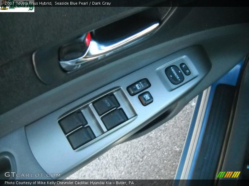 Seaside Blue Pearl / Dark Gray 2007 Toyota Prius Hybrid