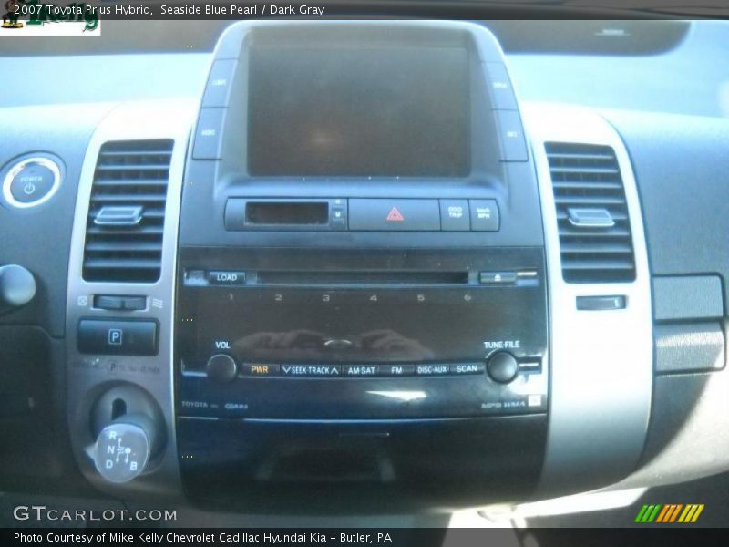 Seaside Blue Pearl / Dark Gray 2007 Toyota Prius Hybrid