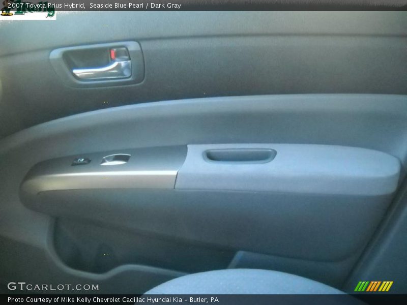 Seaside Blue Pearl / Dark Gray 2007 Toyota Prius Hybrid