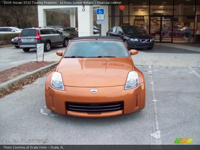 Le Mans Sunset Metallic / Charcoal Leather 2006 Nissan 350Z Touring Roadster